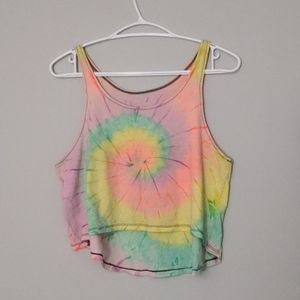 Tie dye crop top